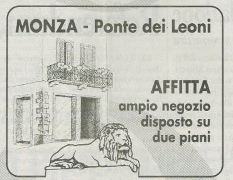 Affitto Negozio, Monza