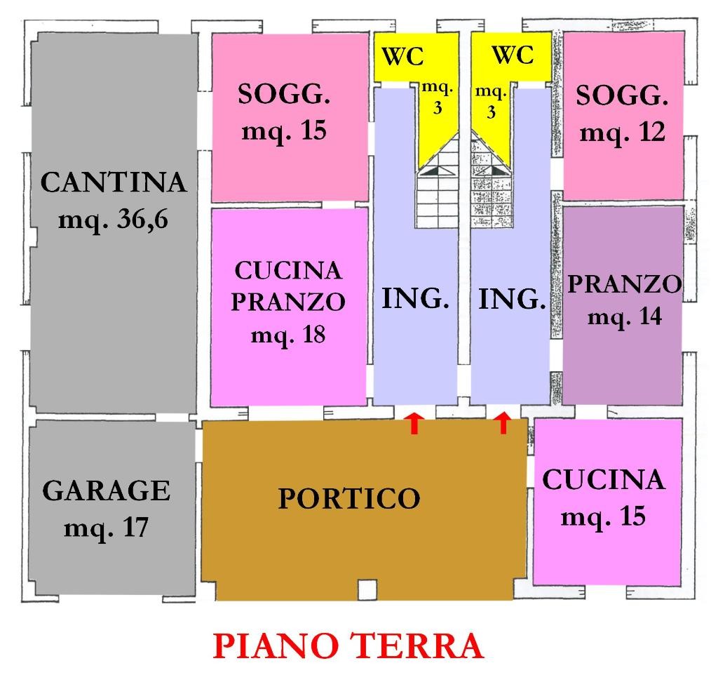 Villa Unifamiliare - Indipendente CESENA vendita    Agenzia GLOBO di Garavelli Gianni & C. Sas
