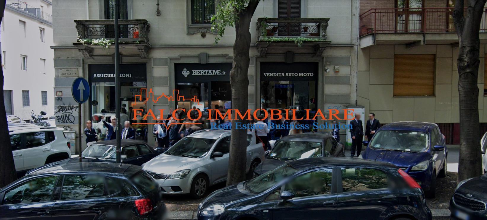 Negozio - Loc.Com. MILANO affitto  LORETO VIALE LOMBARDIA ANG VIA LOMONACO FALCO IMMOBILIARE SRL