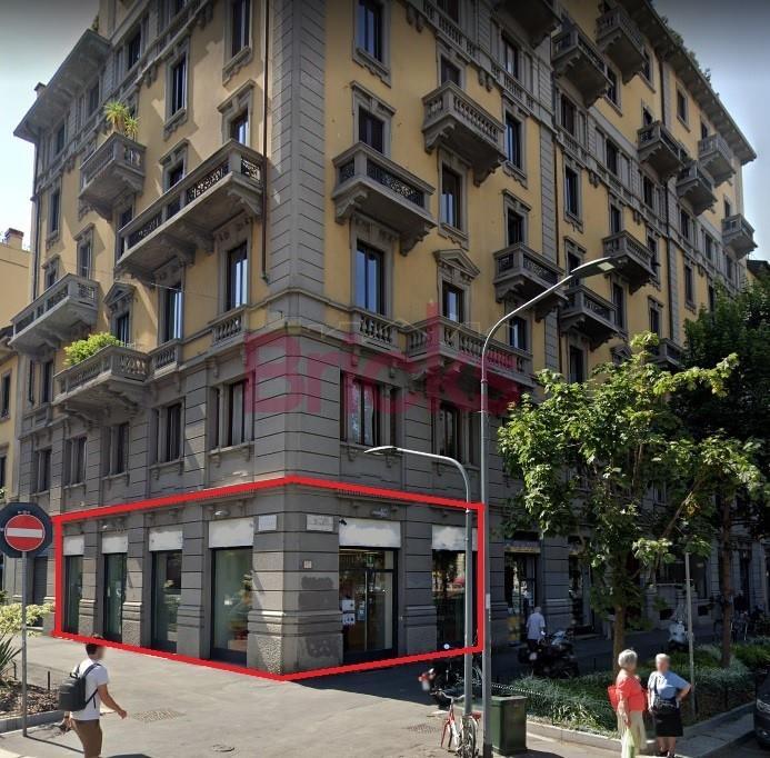 Negozio - Loc.Com. MILANO affitto  PORTA ROMANA Via Tiraboschi BRICKS SRL