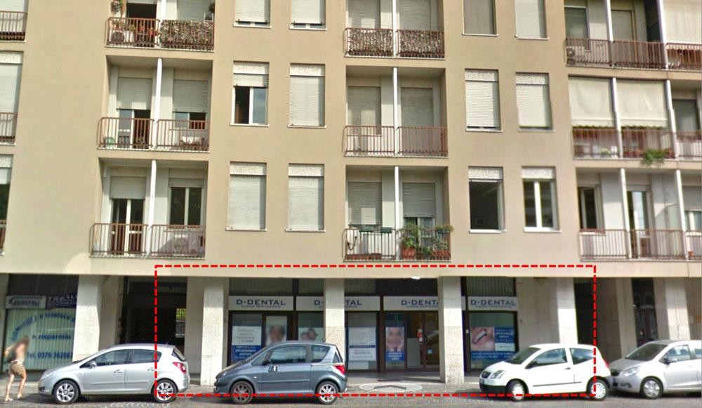 Negozio - Loc.Com. MANTOVA affitto   LARGO DI PORTA PRADELLA FALCO IMMOBILIARE SRL