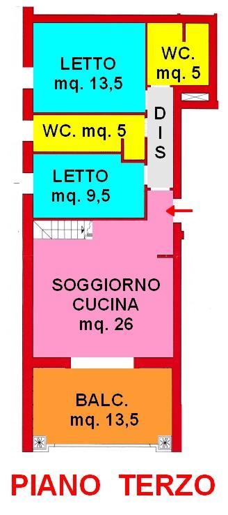  cesena vendita quart:  agenzia-globo-di-garavelli-gianni-&-c.-sas
