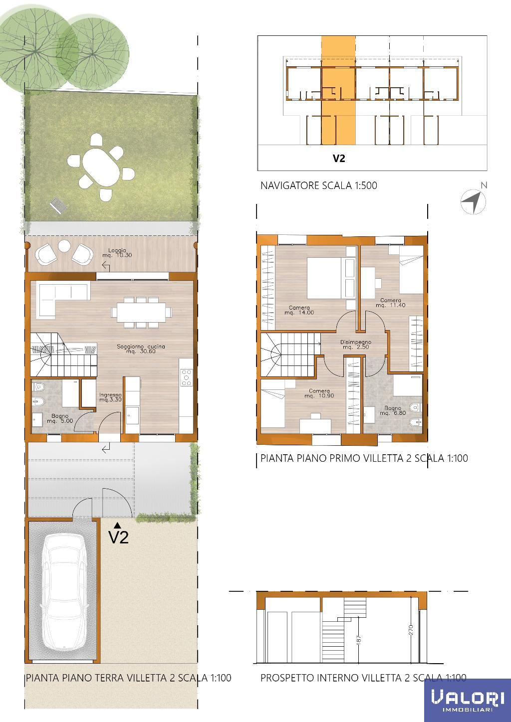 Villa Semi Indipendente FAENZA vendita   Via Ospitaletto Valori Immobiliari di Debora Rivola & A. S.a.s.