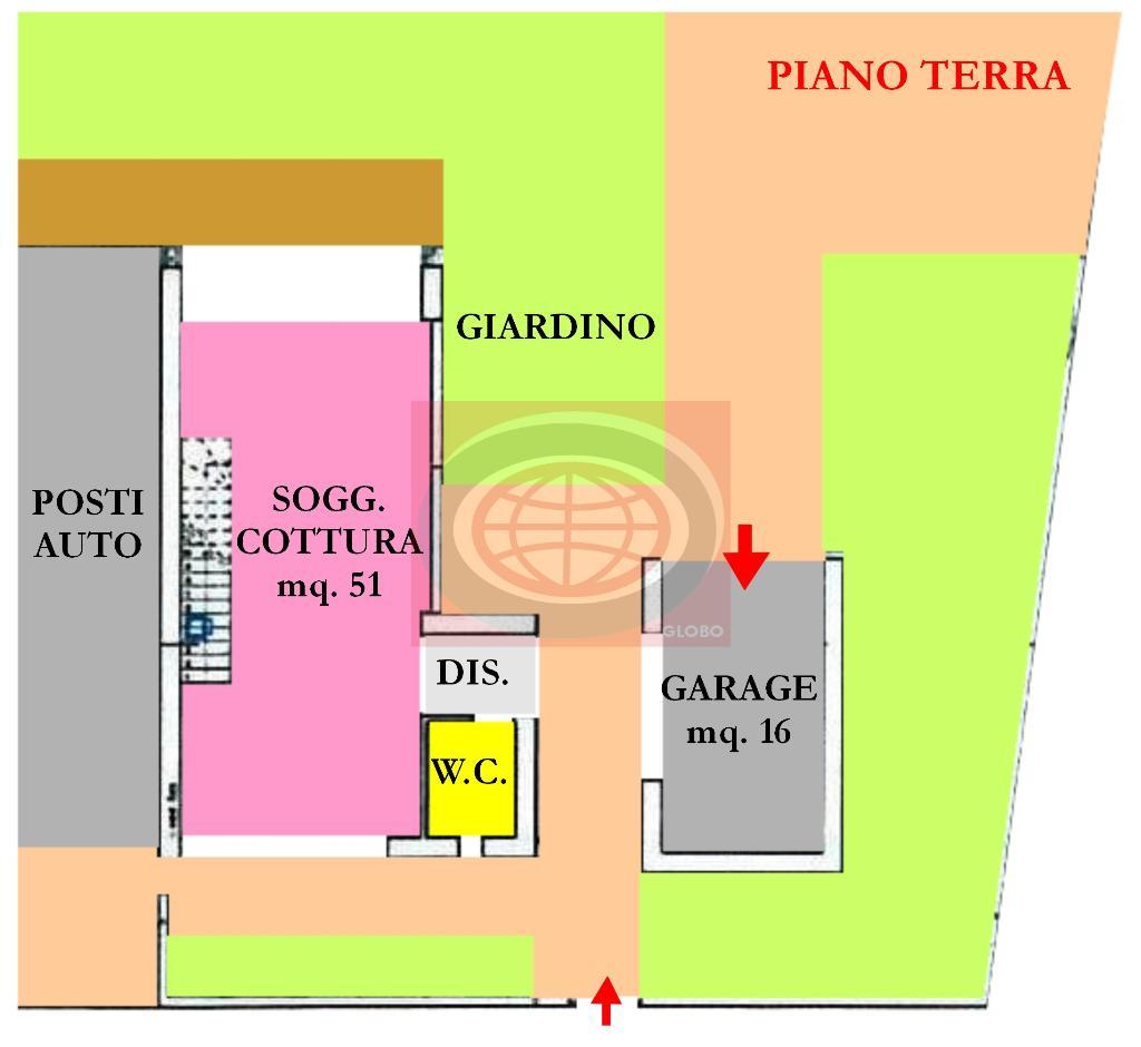 Villa Unifamiliare - Indipendente CESENA vendita    Agenzia GLOBO di Garavelli Gianni & C. Sas
