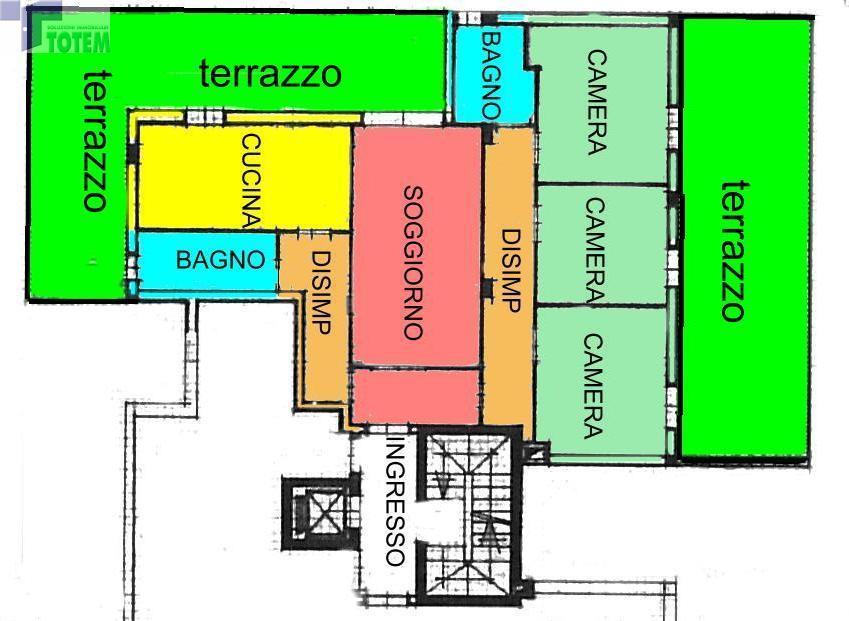 Appartamento MONZA vendita  REGINA PACIS via Buonarroti TOTEM SRL