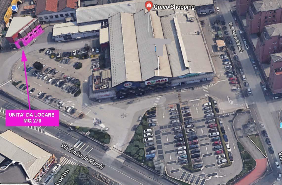 Negozio - Loc.Com. MILANO affitto   Via Emilio De Marchi WORLD IMMOBILIARE SRL