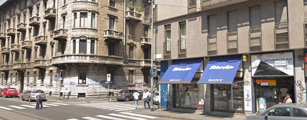 Negozio - Loc.Com. MILANO affitto  STAZIONE CENTRALE VIA VITRUVIO FALCO IMMOBILIARE SRL