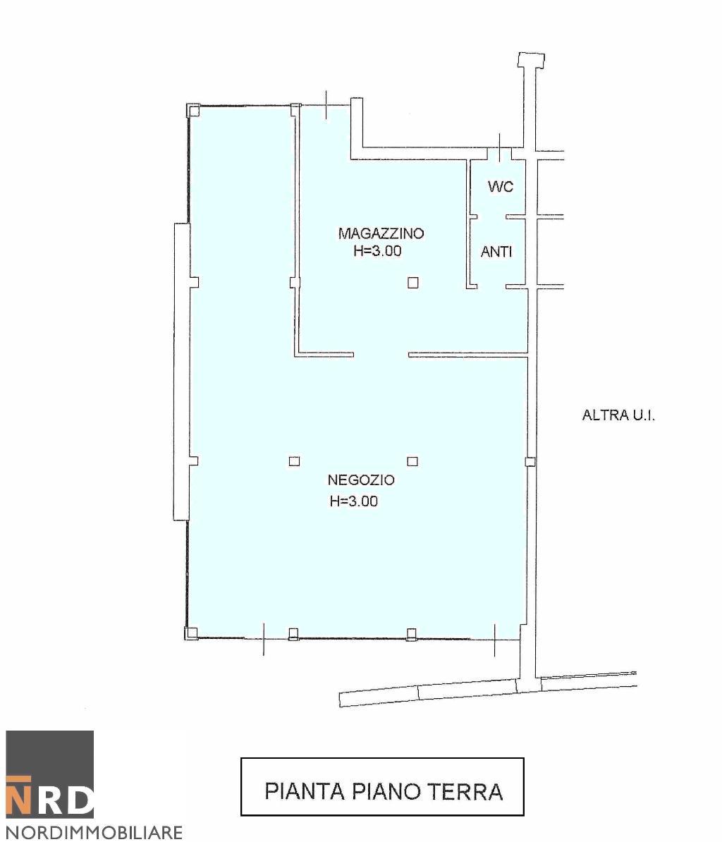 Negozio - Loc.Com. MANTOVA vendita    Nordimmobiliare Mantova Sas