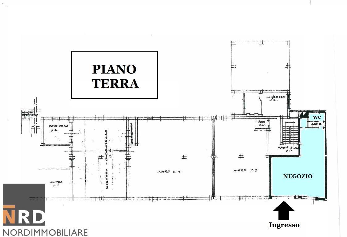 Negozio - Loc.Com. MANTOVA vendita   via acerbi Nordimmobiliare Mantova Sas