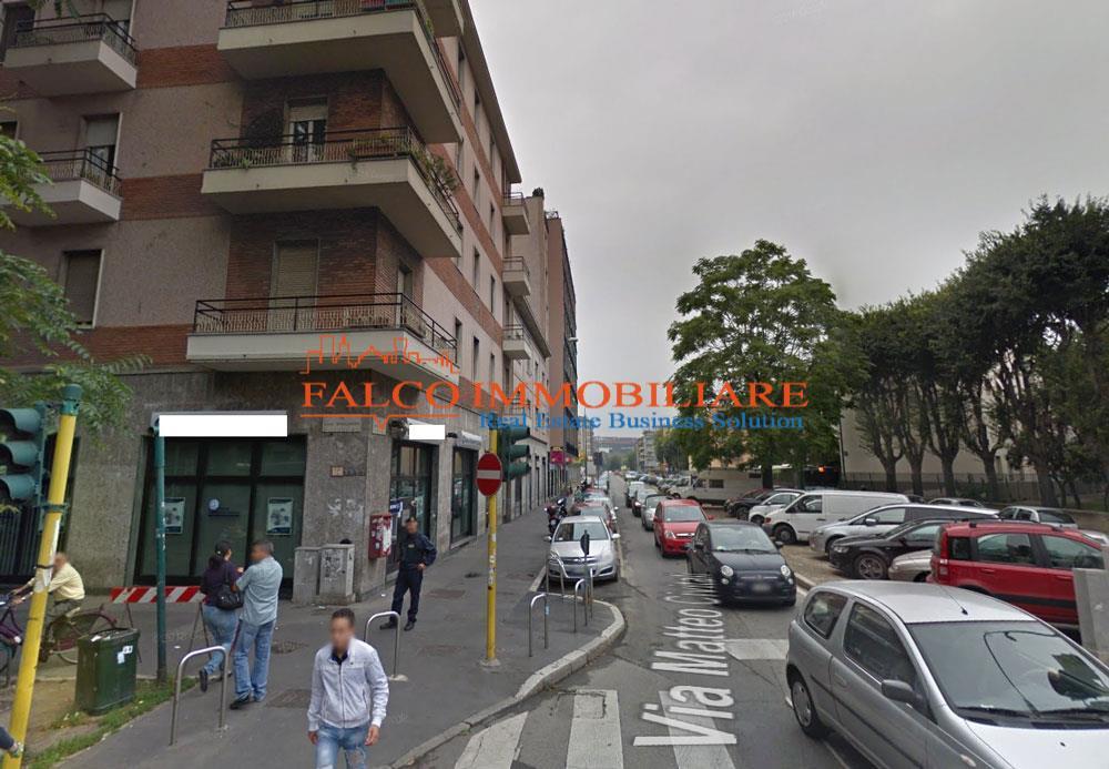 Negozio - Loc.Com. MILANO affitto  SAN SIRO VIA CIVITALI FALCO IMMOBILIARE SRL