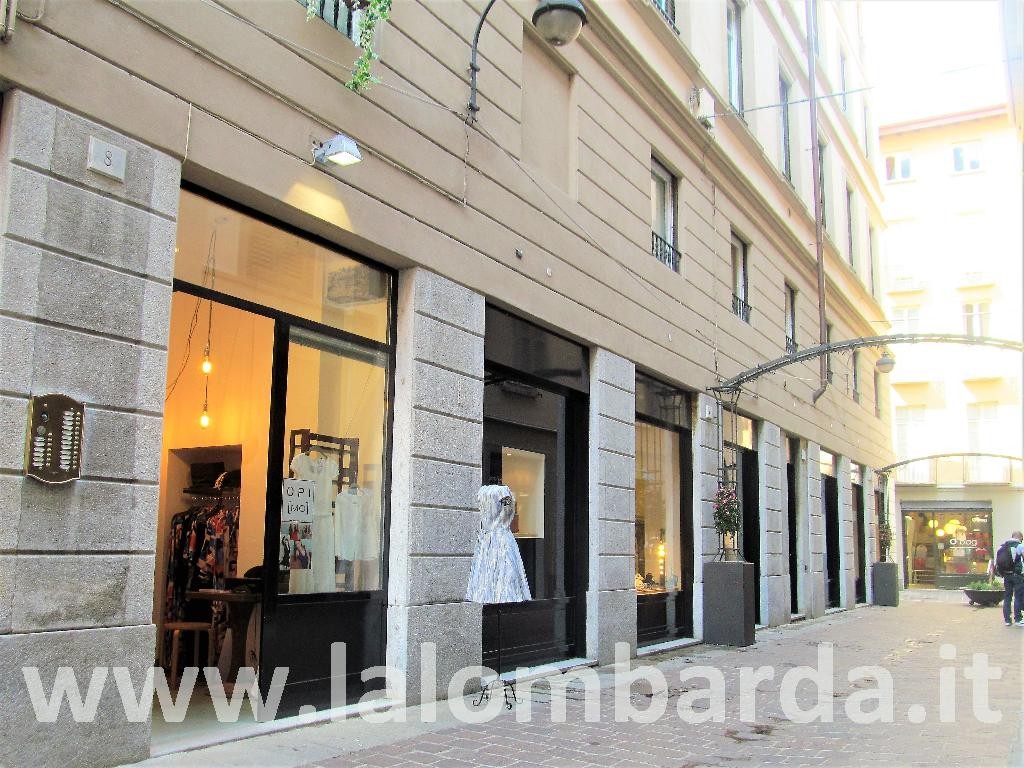 Negozio - Loc.Com. COMO affitto  CENTRO via Porta LA LOMBARDA TECNO IMMOBILIARE SRL